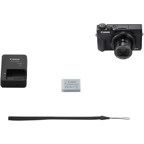 Canon G7X Mark III – 4K Vlogging Camera | 20.1MP, Wi-Fi & Bluetooth (Black)